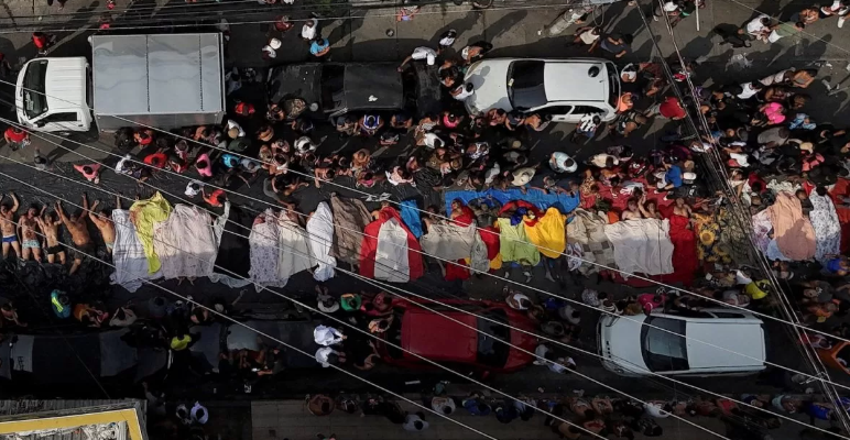 Penampakan 130 Orang Tewas dalam Penggerebekan Geng Narkoba di Brasil